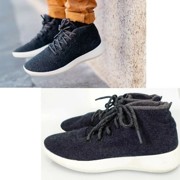 ALLBIRDS Men's Navy Running Sneaker Shoe 11 Mizzles‎ Sustainable Organic Lace Up - Picture 1 of 14